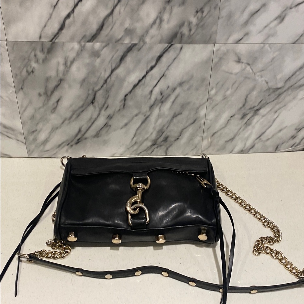 Rebecca Minkoff Black Leather Bag - Picture 2 of 10